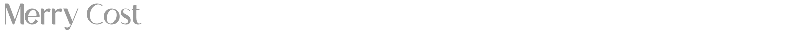 Merry Cost font preview